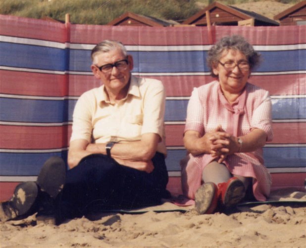 Jack and Sadie beach